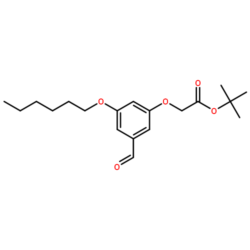 Acetic acid, [3-formyl-5-(hexyloxy)phenoxy]-, 1,1-dimethylethyl ester