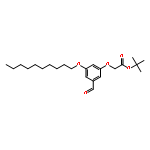 Acetic acid, [3-(decyloxy)-5-formylphenoxy]-, 1,1-dimethylethyl ester