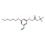 Acetic acid, [3-ethenyl-5-(hexyloxy)phenoxy]-, 1,1-dimethylethyl ester