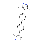 1H-Pyrazole, 4,4'-[1,1'-biphenyl]-4,4'-diylbis[3,5-dimethyl-