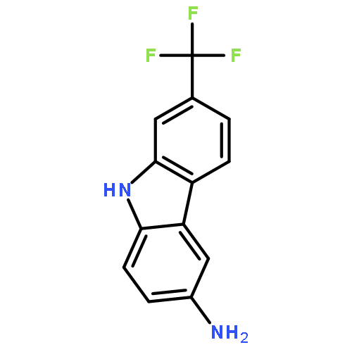 9H-Carbazol-3-amine, 7-(trifluoromethyl)-