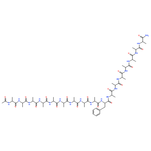 L-Alaninamide,N-acetyl-L-alanyl-L-alanyl-L-alanyl-L-alanyl-L-alanyl-L-alanyl-L-alanyl-L-alanyl-L-alanyl-L-phenylalanyl-L-alanyl-L-alanyl-L-alanyl-L-alanyl-L-alanyl-L-alanyl-