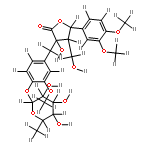 [3-[4-[(6-deoxy-alpha-L-mannopyranosyl)oxy]-3-methoxyphenyl]methyl]-5-(3,4-dimethoxyphenyl)dihydro-3-hydroxy-4-(hydroxymethyl)-2(3H)-furanone