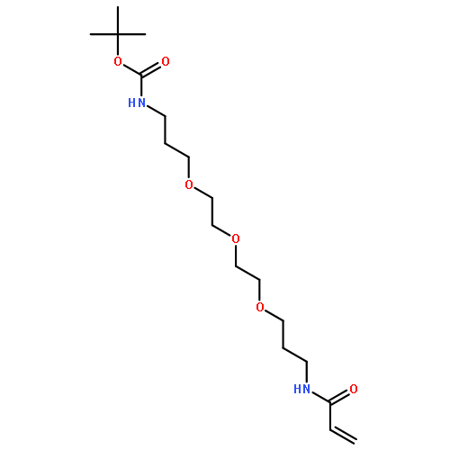 6,9,12-Trioxa-2,16-diazanonadec-18-enoic acid, 17-oxo-,1,1-dimethylethyl ester