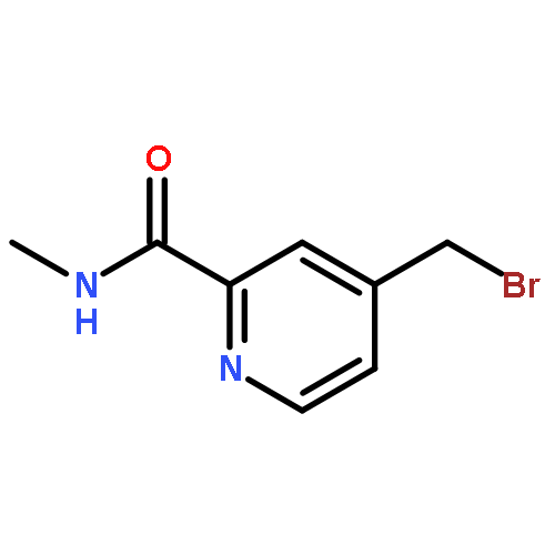 2-Pyridinecarboxamide, 4-(bromomethyl)-N-methyl-