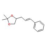 1,3-Dioxolane, 2,2-dimethyl-4-[(2E)-3-phenyl-2-propenyl]-, (4S)-