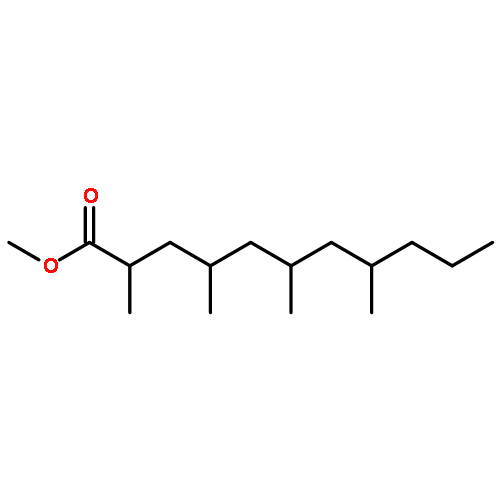 Undecanoic acid, 2,4,6,8-tetramethyl-, methyl ester, (2R,4R,6R,8R)-