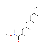 2-Undecenamide, N-methoxy-N,2,4,6,8-pentamethyl-, (2E,4R,6R,8R)-