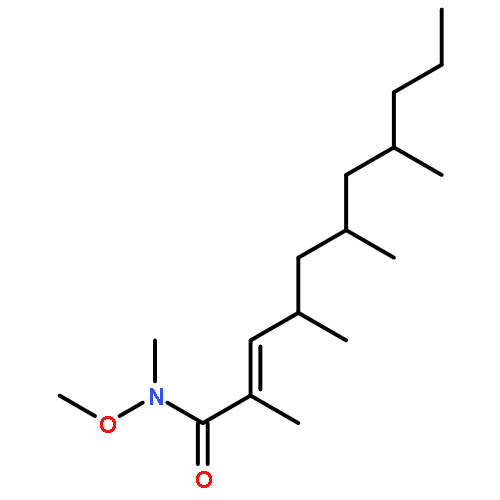 2-Undecenamide, N-methoxy-N,2,4,6,8-pentamethyl-, (2E,4R,6R,8R)-