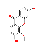 9H-Xanthen-9-one, 3-hydroxy-4,6-dimethoxy-