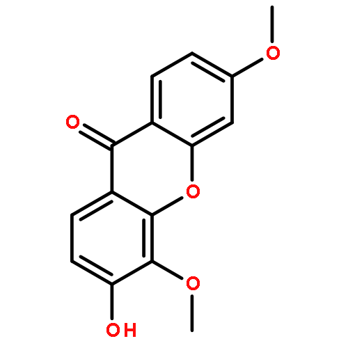 9H-Xanthen-9-one, 3-hydroxy-4,6-dimethoxy-