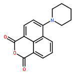 1H,3H-Naphtho[1,8-cd]pyran-1,3-dione, 6-(1-piperidinyl)-