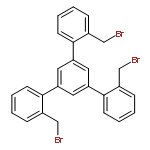 1,1':3',1''-Terphenyl, 2,2''-bis(bromomethyl)-5'-[2-(bromomethyl)phenyl]-