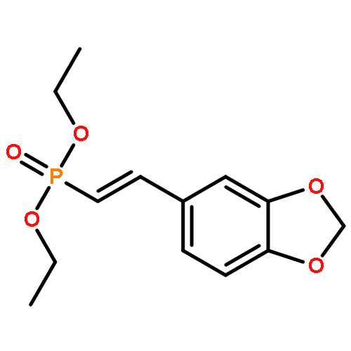 Phosphonic acid, [(1E)-2-(1,3-benzodioxol-5-yl)ethenyl]-, diethyl ester