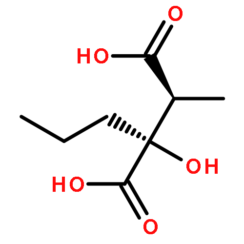 BUTANEDIOIC ACID, 2-HYDROXY-3-METHYL-2-PROPYL-, (2R,3S)-