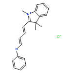 3H-Indolium,1,3,3-trimethyl-2-[(1E,3E)-4-(phenylamino)-1,3-butadienyl]-, chloride