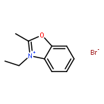 Benzoxazolium, 3-ethyl-2-methyl-, bromide