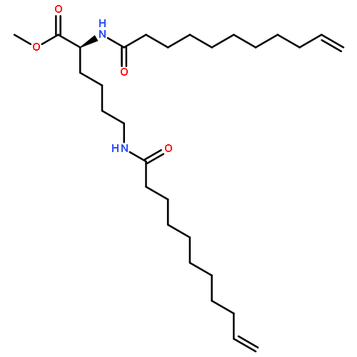 L-LYSINE, N2,N6-BIS(1-OXO-10-UNDECENYL)-, METHYL ESTER