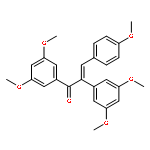 2-Propen-1-one, 1,2-bis(3,5-dimethoxyphenyl)-3-(4-methoxyphenyl)-