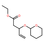 4-Pentenoic acid, 3-[(tetrahydro-2H-pyran-2-yl)oxy]-, ethyl ester