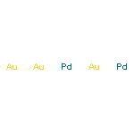 Gold, compd. with palladium (3:2)