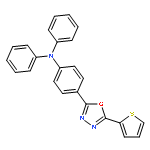 Benzenamine, N,N-diphenyl-4-[5-(2-thienyl)-1,3,4-oxadiazol-2-yl]-