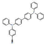 Benzonitrile, 4-[[4'-(diphenylamino)[1,1'-biphenyl]-4-yl]phenylamino]-