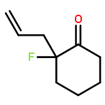 Cyclohexanone, 2-fluoro-2-(2-propenyl)-, (2R)-