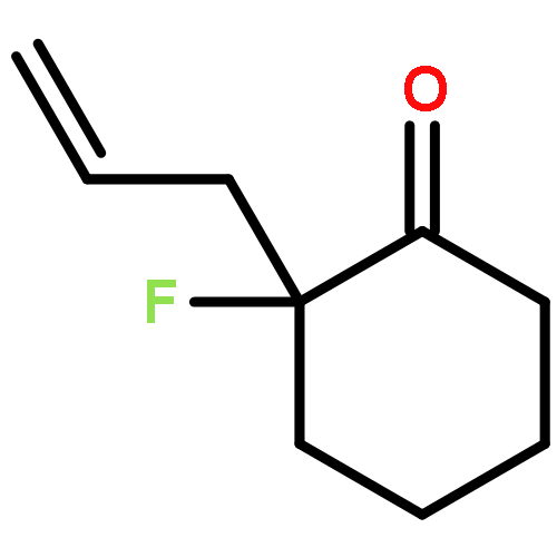 Cyclohexanone, 2-fluoro-2-(2-propenyl)-, (2R)-