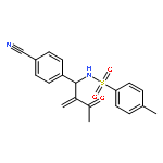 Benzenesulfonamide,N-[(1R)-1-(4-cyanophenyl)-2-methylene-3-oxobutyl]-4-methyl-