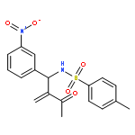 Benzenesulfonamide,4-methyl-N-[(1R)-2-methylene-1-(3-nitrophenyl)-3-oxobutyl]-