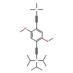 Silane,[[2,5-dimethoxy-4-[(trimethylsilyl)ethynyl]phenyl]ethynyl]tris(1-methylethyl)-