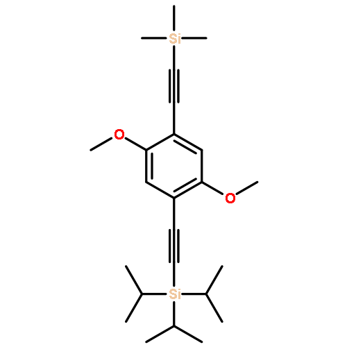 Silane,[[2,5-dimethoxy-4-[(trimethylsilyl)ethynyl]phenyl]ethynyl]tris(1-methylethyl)-