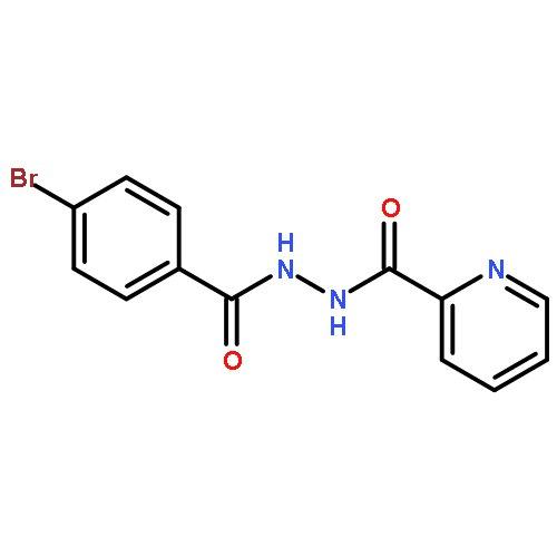 2-Pyridinecarboxylic acid, 2-(4-bromobenzoyl)hydrazide