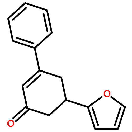 2-Cyclohexen-1-one, 5-(2-furanyl)-3-phenyl-