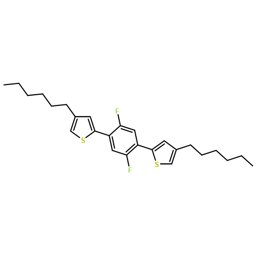 Thiophene, 2,2'-(2,5-difluoro-1,4-phenylene)bis[4-hexyl-