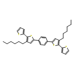 2,2'-Bithiophene, 5,5''-(1,4-phenylene)bis[3-hexyl-