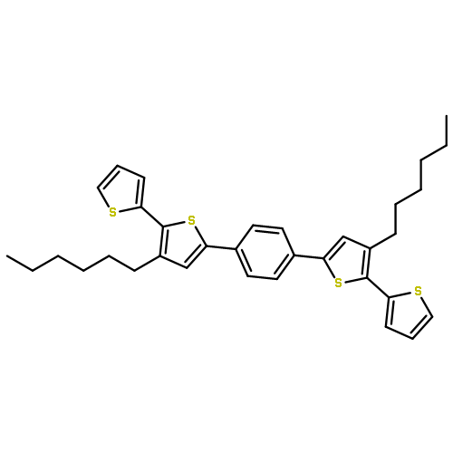 2,2'-Bithiophene, 5,5''-(1,4-phenylene)bis[3-hexyl-