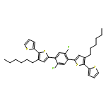 2,2'-BITHIOPHENE, 5,5''-(2,5-DIFLUORO-1,4-PHENYLENE)BIS[3-HEXYL-