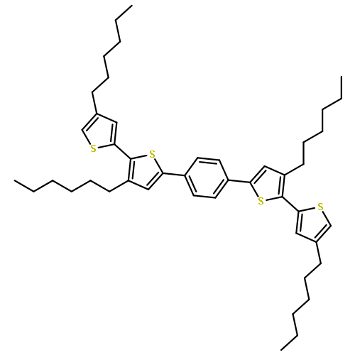 2,2'-BITHIOPHENE, 5,5''-(1,4-PHENYLENE)BIS[3,4'-DIHEXYL-