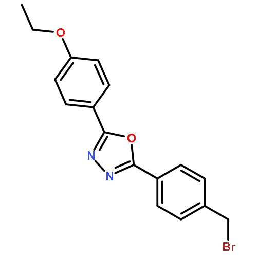 1,3,4-Oxadiazole, 2-[4-(bromomethyl)phenyl]-5-(4-ethoxyphenyl)-