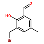 BENZALDEHYDE, 3-(BROMOMETHYL)-2-HYDROXY-5-METHYL-