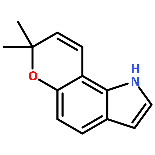 1,7-dihydro-7,7-dimethyl-Pyrano[2,3-g]indole