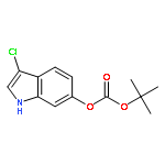 Carbonic acid, 3-chloro-1H-indol-6-yl 1,1-dimethylethyl ester