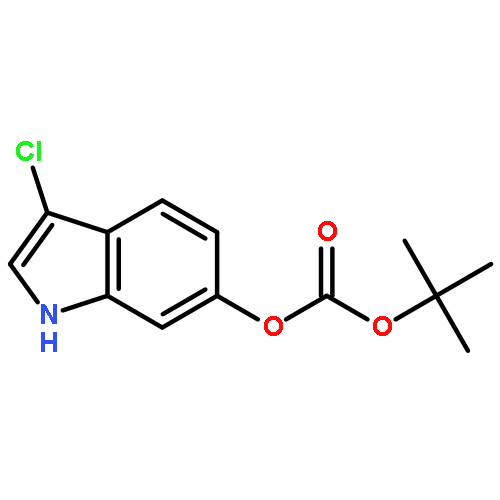 Carbonic acid, 3-chloro-1H-indol-6-yl 1,1-dimethylethyl ester