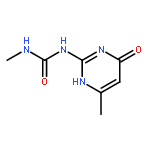 Urea, N-(1,4-dihydro-6-methyl-4-oxo-2-pyrimidinyl)-N'-methyl-