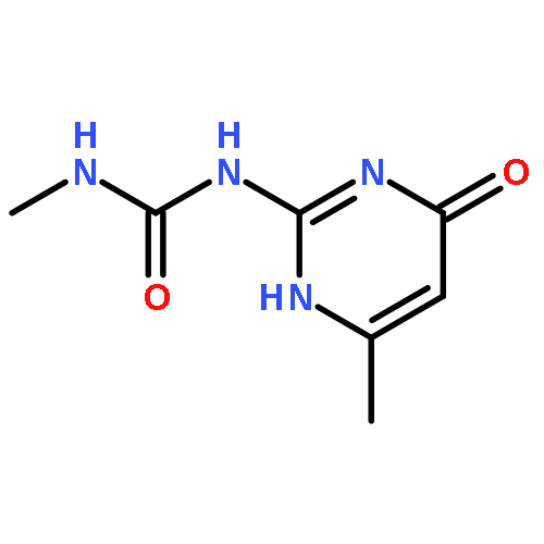 Urea, N-(1,4-dihydro-6-methyl-4-oxo-2-pyrimidinyl)-N'-methyl-