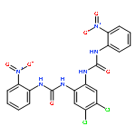 Urea, N,N''-(4,5-dichloro-1,2-phenylene)bis[N'-(2-nitrophenyl)-