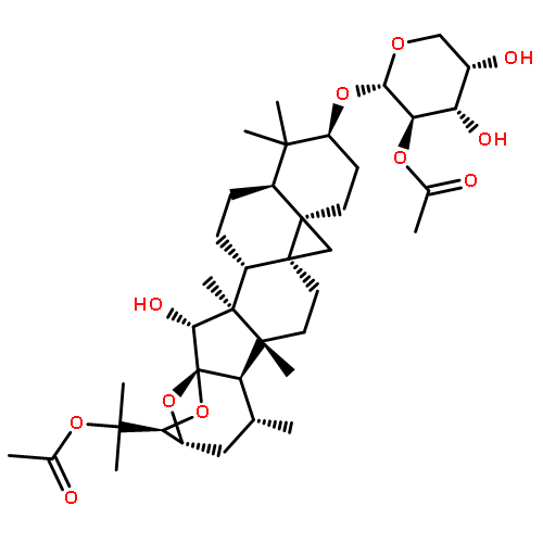 25-O-acetylcimigenol-3-O-[2?-O-acetyl]-alpha-L-arabinopyranoside