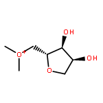 D-Ribitol, 1,4-anhydro-5-deoxy-5-(dimethyloxoniumyl)-